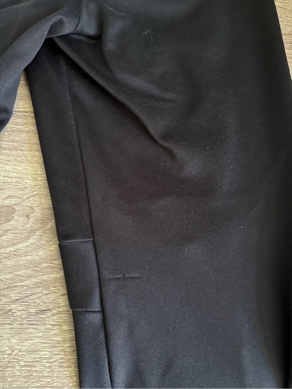 Adidas & Nike Small Black Athletic Track Pants - Black Set - Picture 8 of 9